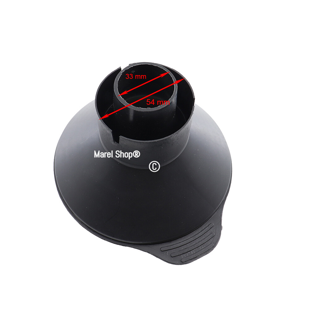Imbuto Rabbocco Sale Imbocco 54 mm per Lavastoviglie Beko Arcelik Atlantic GSF66
