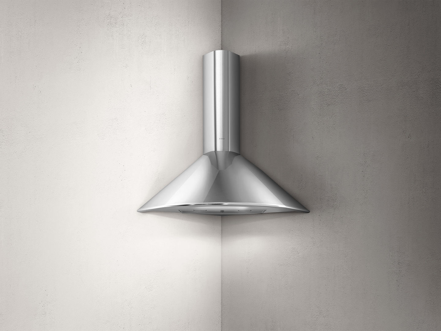 Elica Cappa Cucina Aspirante Angolo Angolare Parete 100 cm RUBINO ANG IX A/100