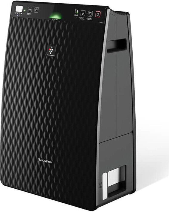 Sharp Purificatore d' Aria 21 m² 48 dB Umidificatore Ioni Nero 27 W UA-HG30E-B