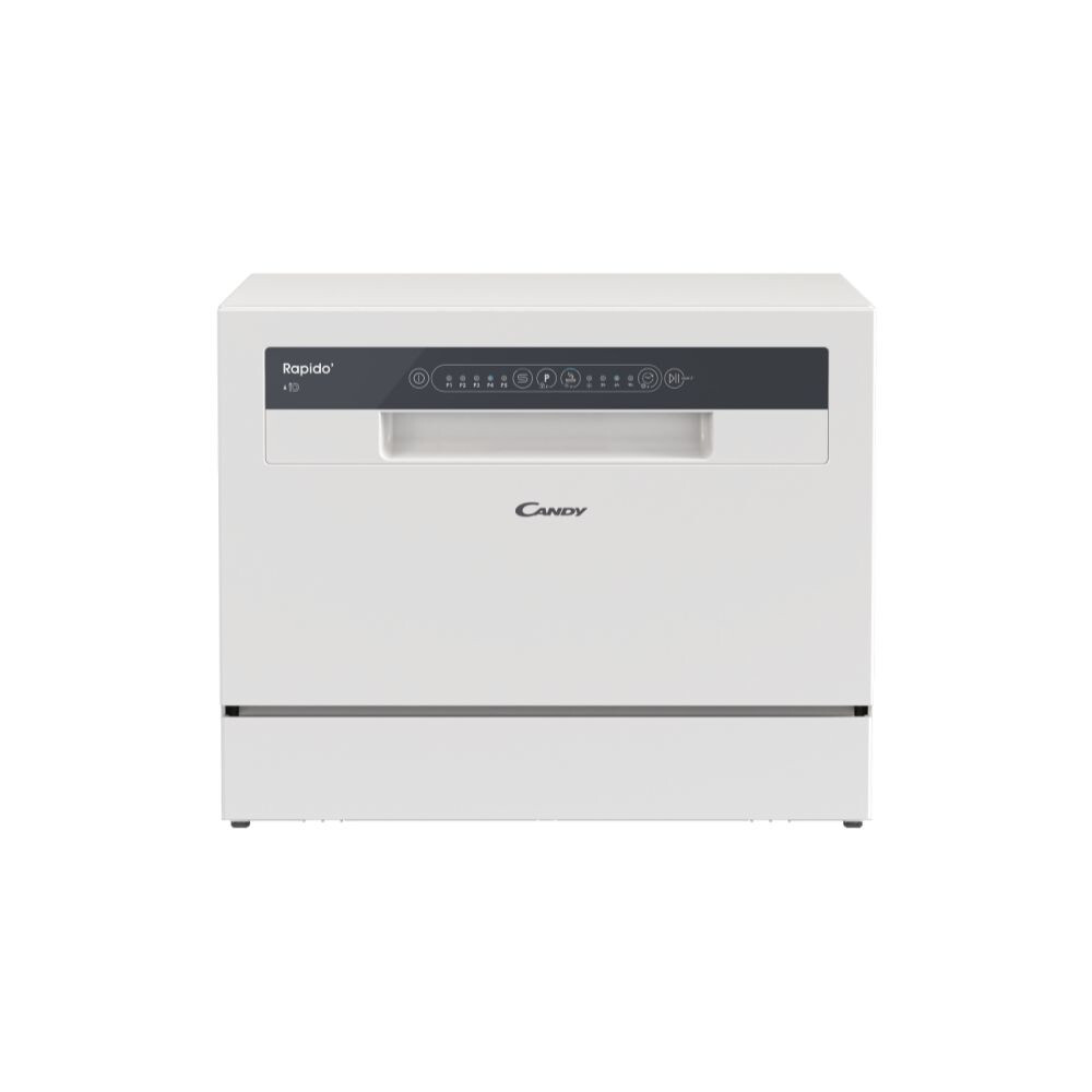 Candy Lavastoviglie Compatta 6 Coperti Classe E 55 cm Bianco CP 6E51LW RapidO'