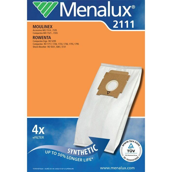 MENALUX 900166150 2111 SACCHETTI PER TRAINO ROWENTA-MOULINEX-LISTO ➤LINK ↓↓↓↓