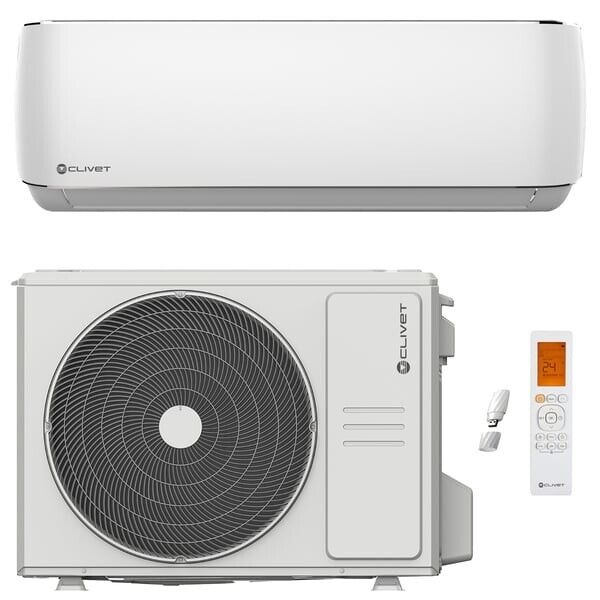 CLIMATIZZATORE CLIVET CRISTALLO  INVERTER 12000 BTU WI-FI  A++