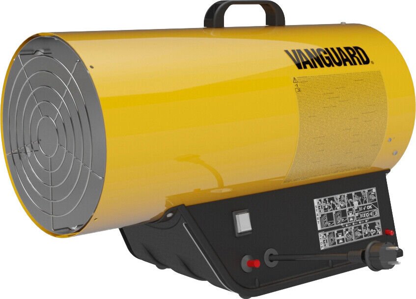 Mcs Generatore di aria calda calore a gas Potenza max 53 kW Giallo BLP 53M