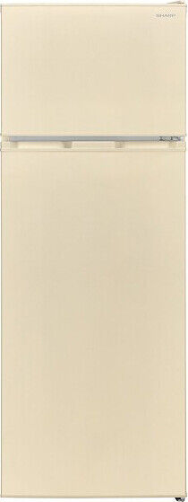 Sharp Frigorifero Doppia Porta 213 litri Classe F Statico Beige SJ-TB01ITXJF