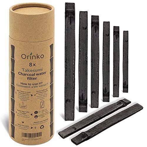 Orinko 8 Binchōtan Bio | Carbone Vegetale Attivo Takesumi di Bambù per (v5M)
