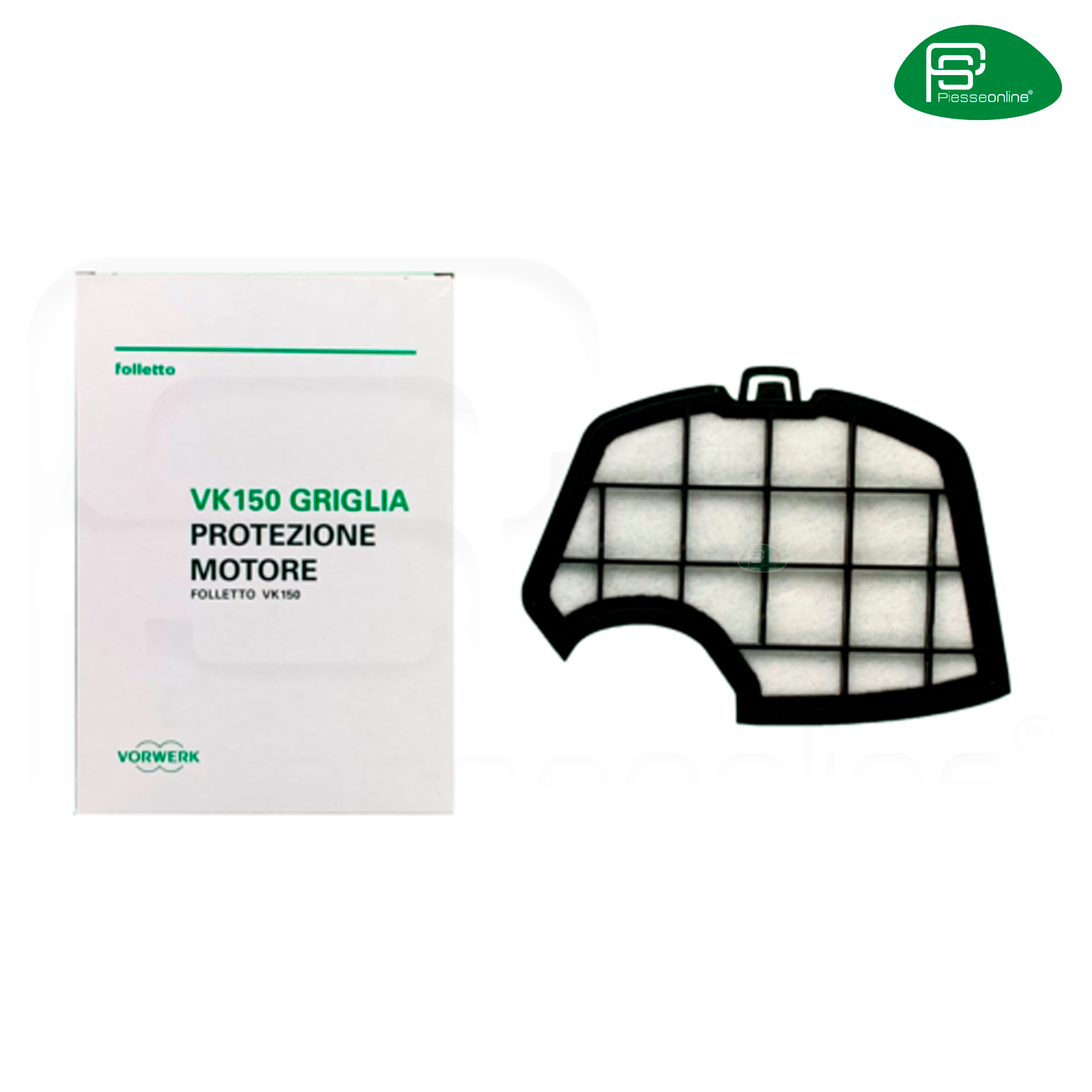 GRIGLIA PROTEZIONE MOTORE ORIGINALE VORWERK FOLLETTO KOBOLD 140 150 49013
