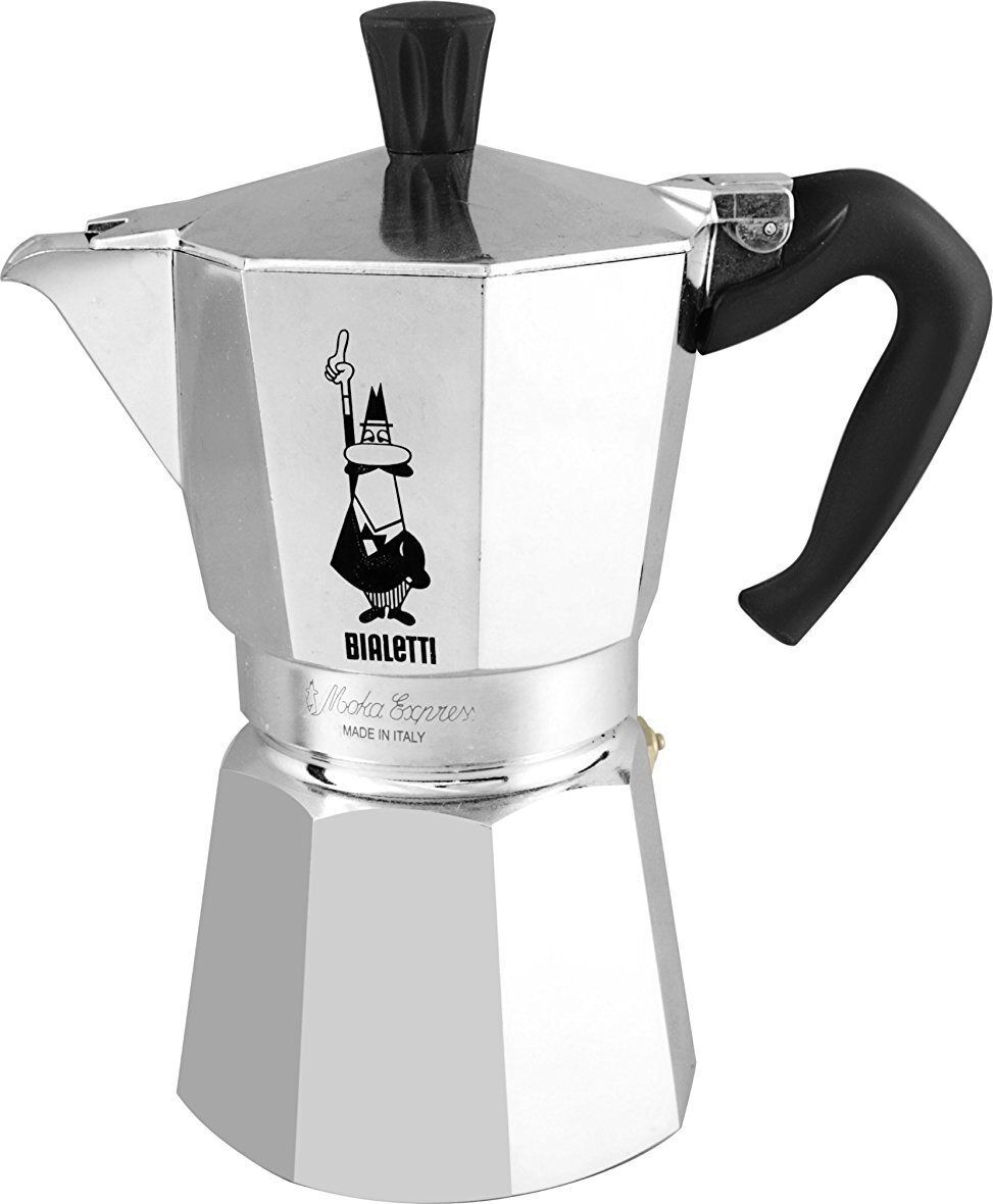 Caffettiera Napoletana Macchina Caffe Moka Bialetti Macchinetta 2 Tz EXPRESS 2TZ