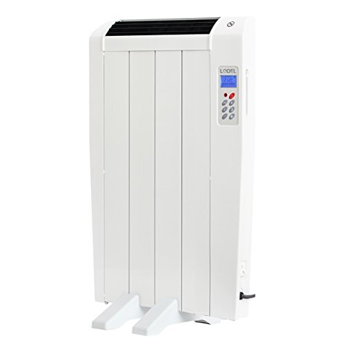LODEL RA4 - Radiatore elettrico programmabile 600 W, riscaldamento (P9j)