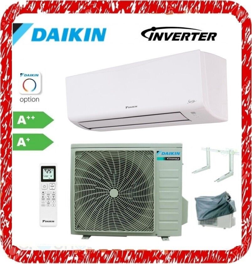 DAIKIN ATXC25D/ARXC25D CONDIZIONATORE + TELO + STAFFA 9000 BTU PRED. WI-FI A++