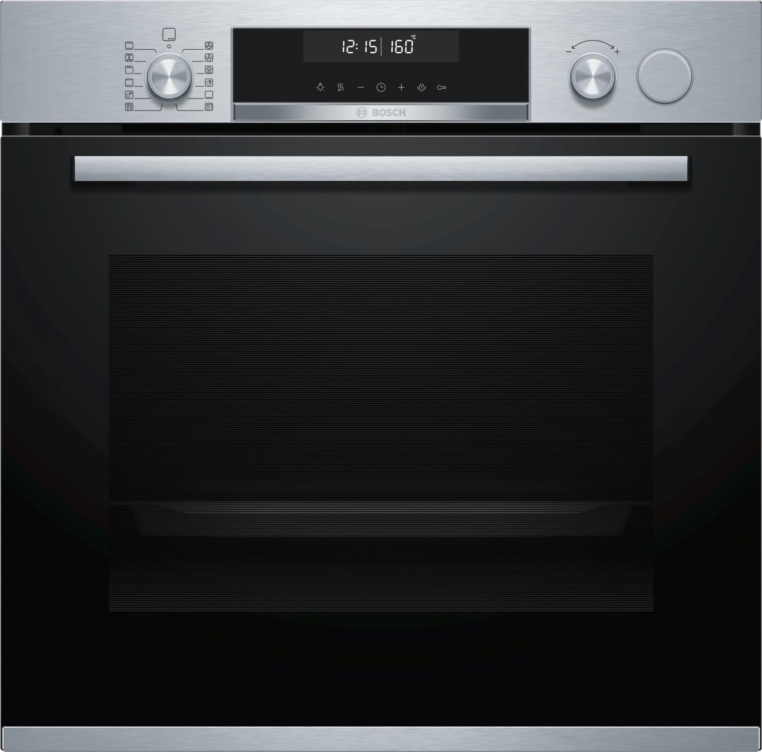 Bosch Forno Elettrico Ventilato da Incasso Grill Vapore 71 Lt 60 cm A HRA558BS1