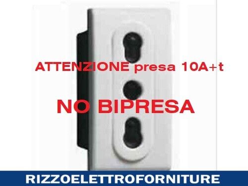 BTicino LEGRAND 680520 PRESA CROSS 2P+t 10A 1MOD