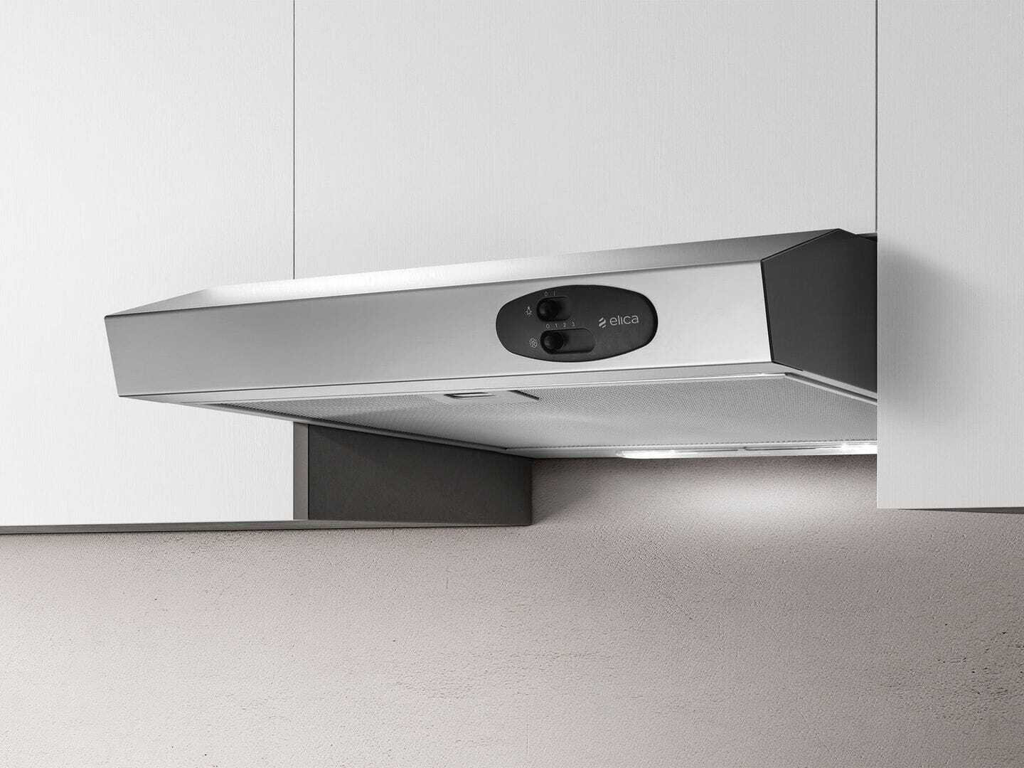 Elica Cappa Cucina 60 Filtrante Sottopensile Incasso Acciaio KREA ST IX F/60