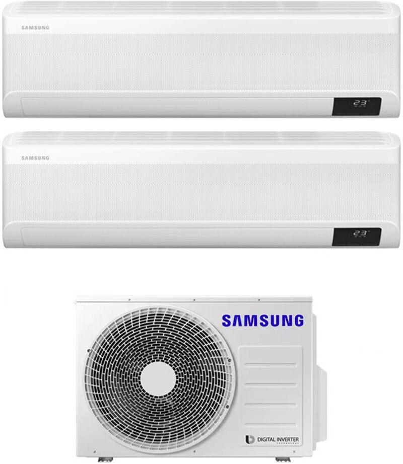 Samsung Climatizzatore Dual Split 12+12  Btu/h WiFi AJ050TXJ2KG Windfree Avant