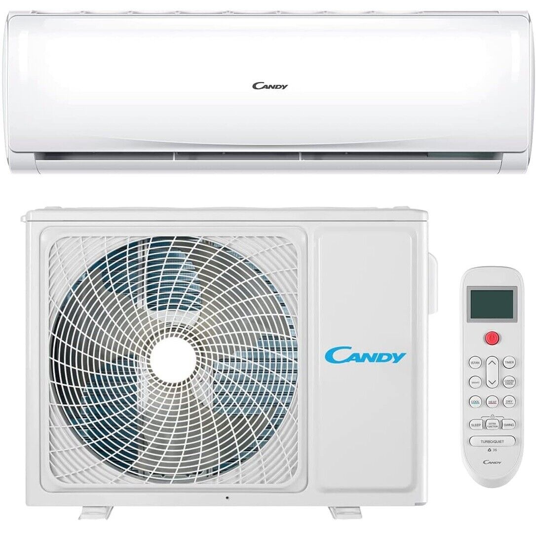 CANDY PURA CLIMATIZZATORE CONDIZIONATORE 12000 BTU INVERTER R32 A++ WIFI CON APP