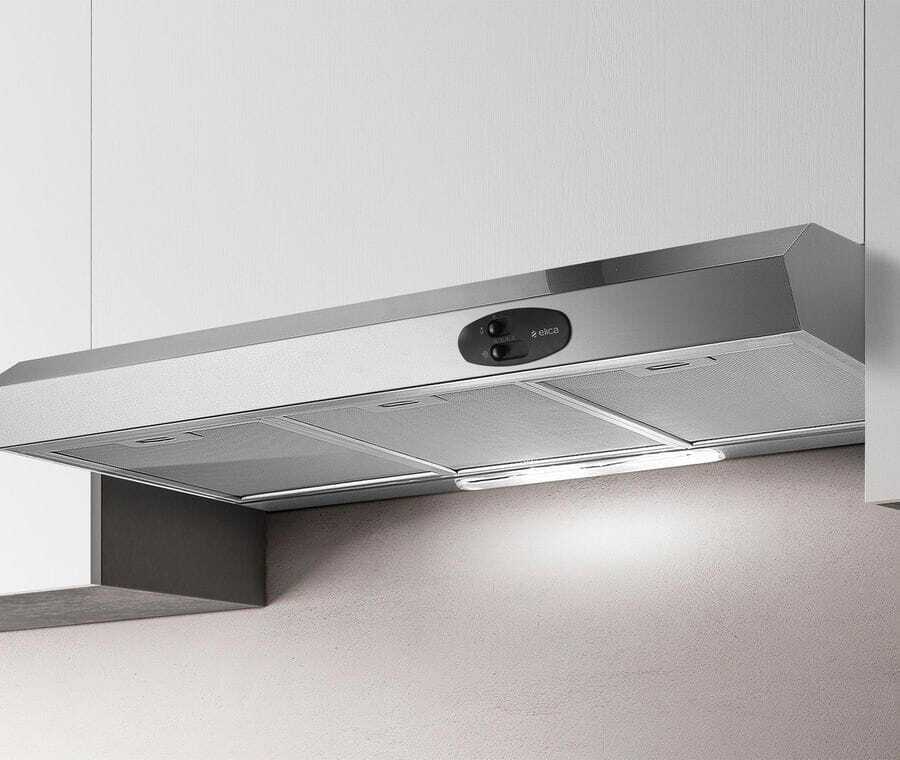Elica Cappa Cucina 90 Filtrante Sottopensile Incasso Nero KREA GFA BL/F/90