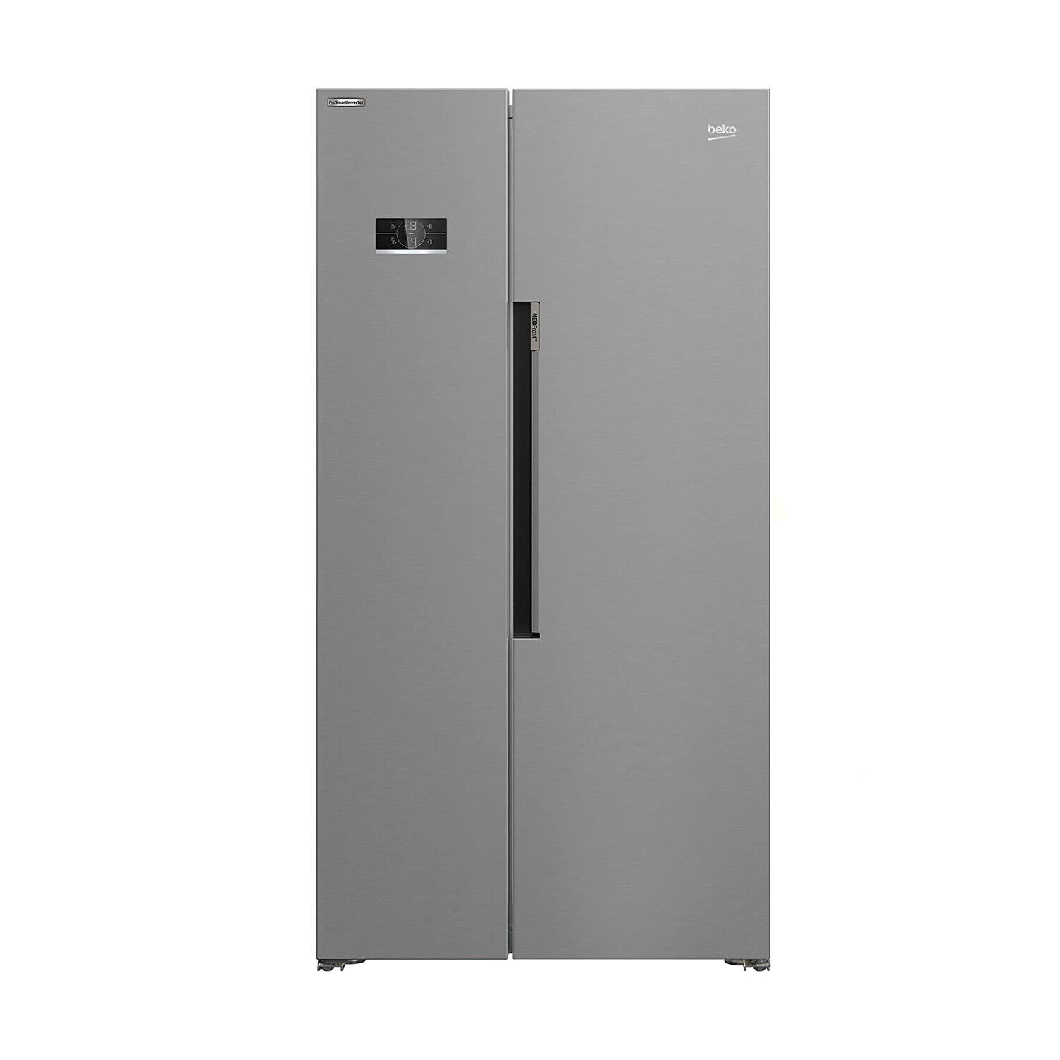 FRIGO BEKO GN1603140XBN SIDE BY SIDE AMERICANO NO FROST 640LT E METAL LOOK