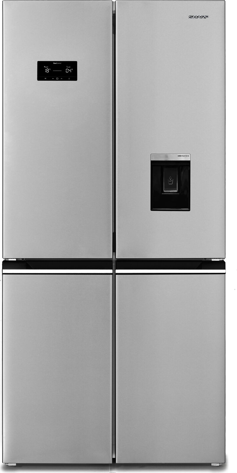 Sharp Frigorifero Americano Side by Side 4 Porte Classe F 488 Litri SJ-FA25IHDIF