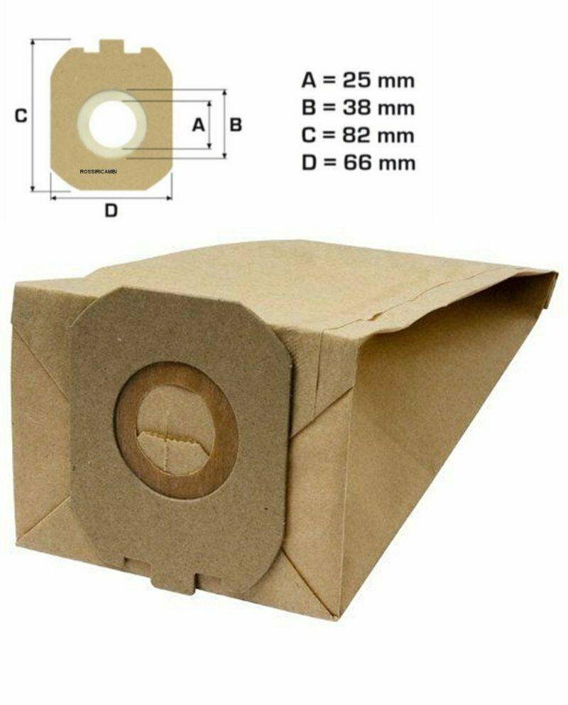 8 SACCHETTI ASPIRAPOLVERE ADATTI HOTPOINT HS B 15 / B 10 + RW 31
