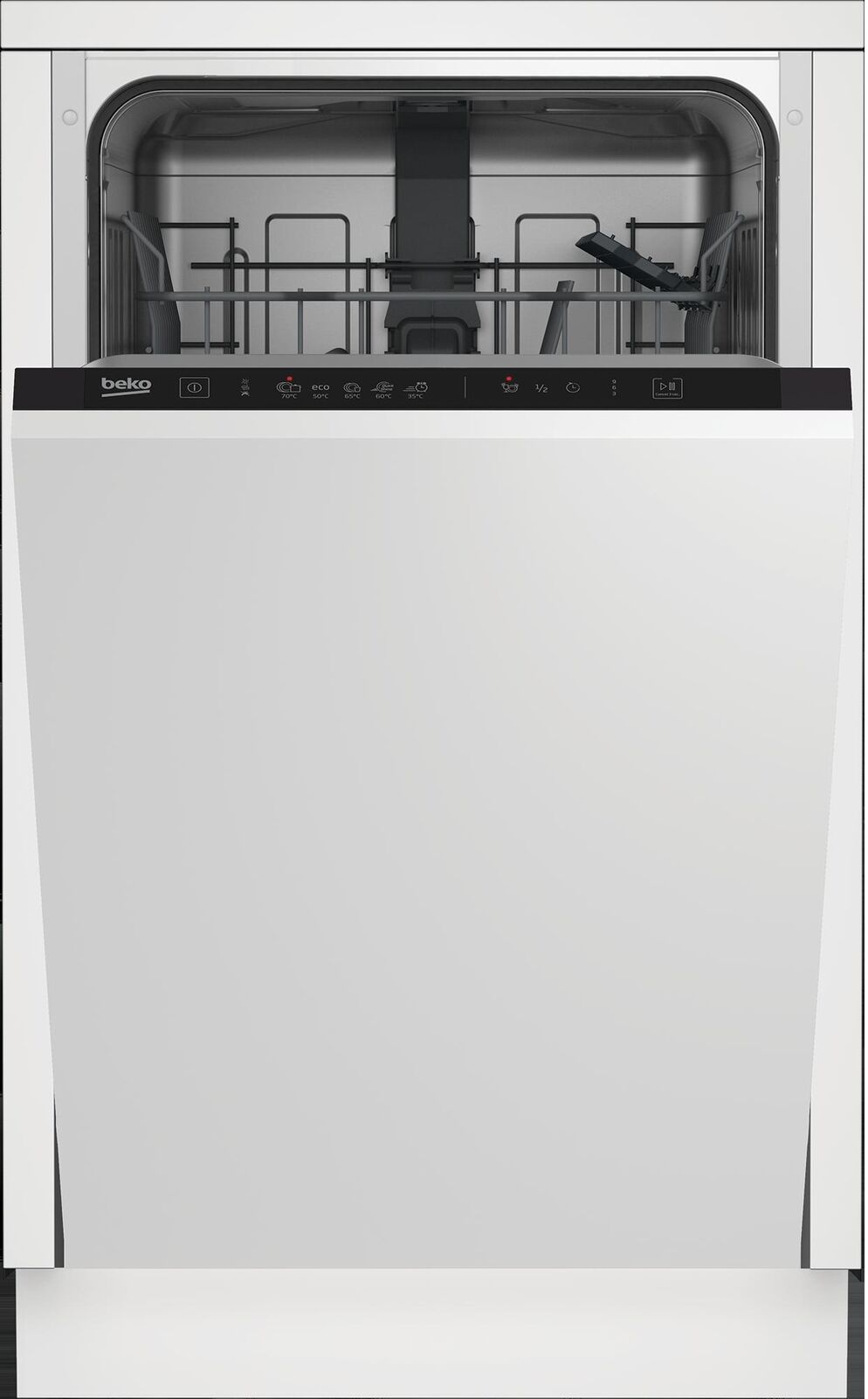 LAVASTOVIGLIE INCASSO Slim 45cm Beko DIS35020 10 cop. Silenziosa 49db LED cl. E
