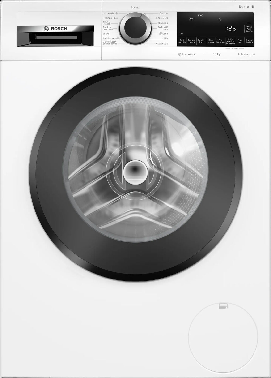 Lavatrice 10 Kg Classe A 59 cm Centrifufa 1400 giri Serie 6 WGG254Z0IT Bosch