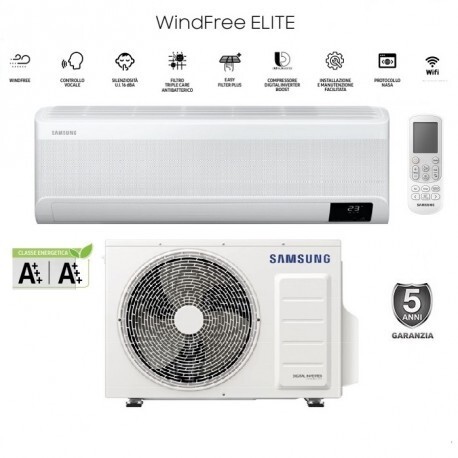 Condizionatore Climatizzatore Samsung Monosplit Inverter Windfree Elite R-32 Wi-