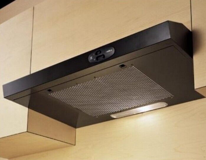ELICA KREA GFA BL/F/90 CAPPA DA INCASSO FILTRANTE 90 CM 71 db(A) 272 m³/h NERO