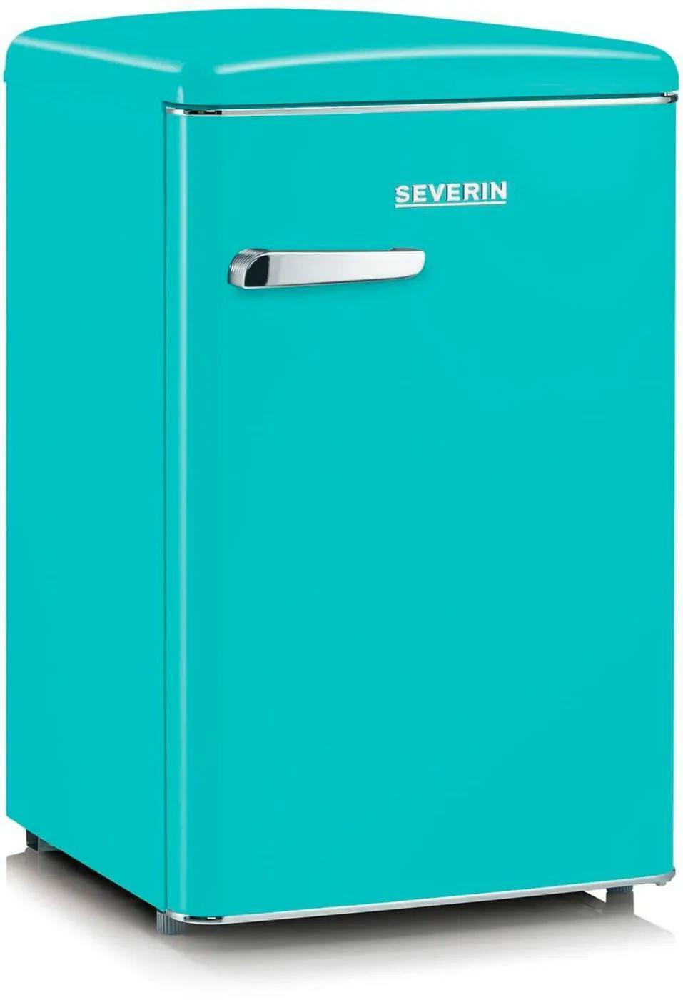 RKS8834 SEVERIN FRIGORIFERO VINTAGE ANNI 50 MONOPORTA D (A+++) TURCHESE RETRO'