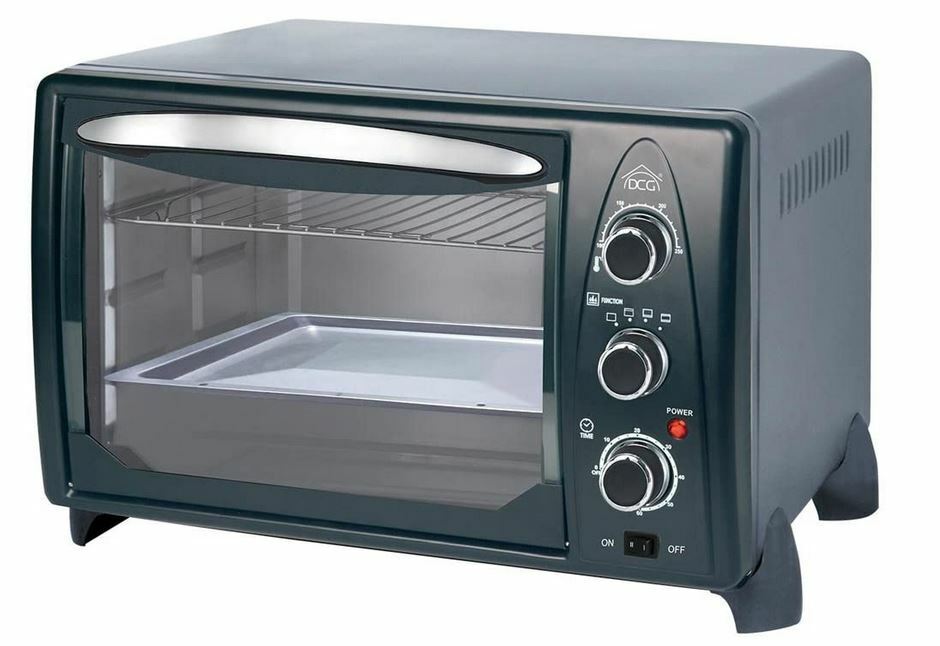 FORNO MULTIFORNO ELETTRICO VENTILATO 24 LITRI CON TEGLIA E GRIGLIA DCG MB9824N