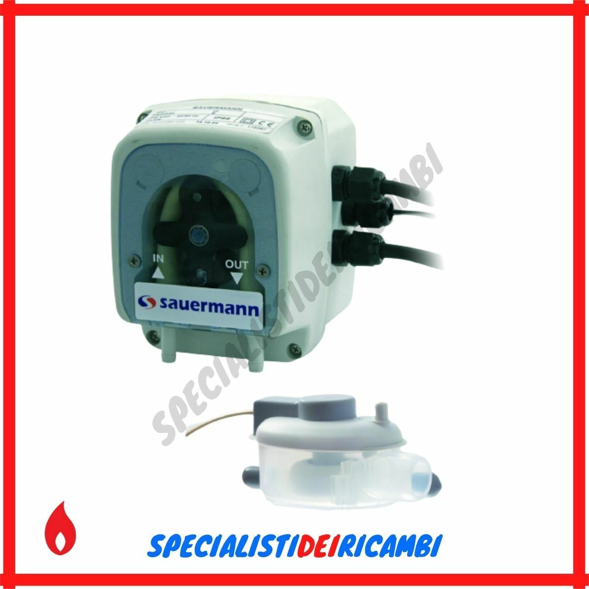 Pompa peristaltica per scarico condensa dei condizionatori PE5200 SAUERMANN