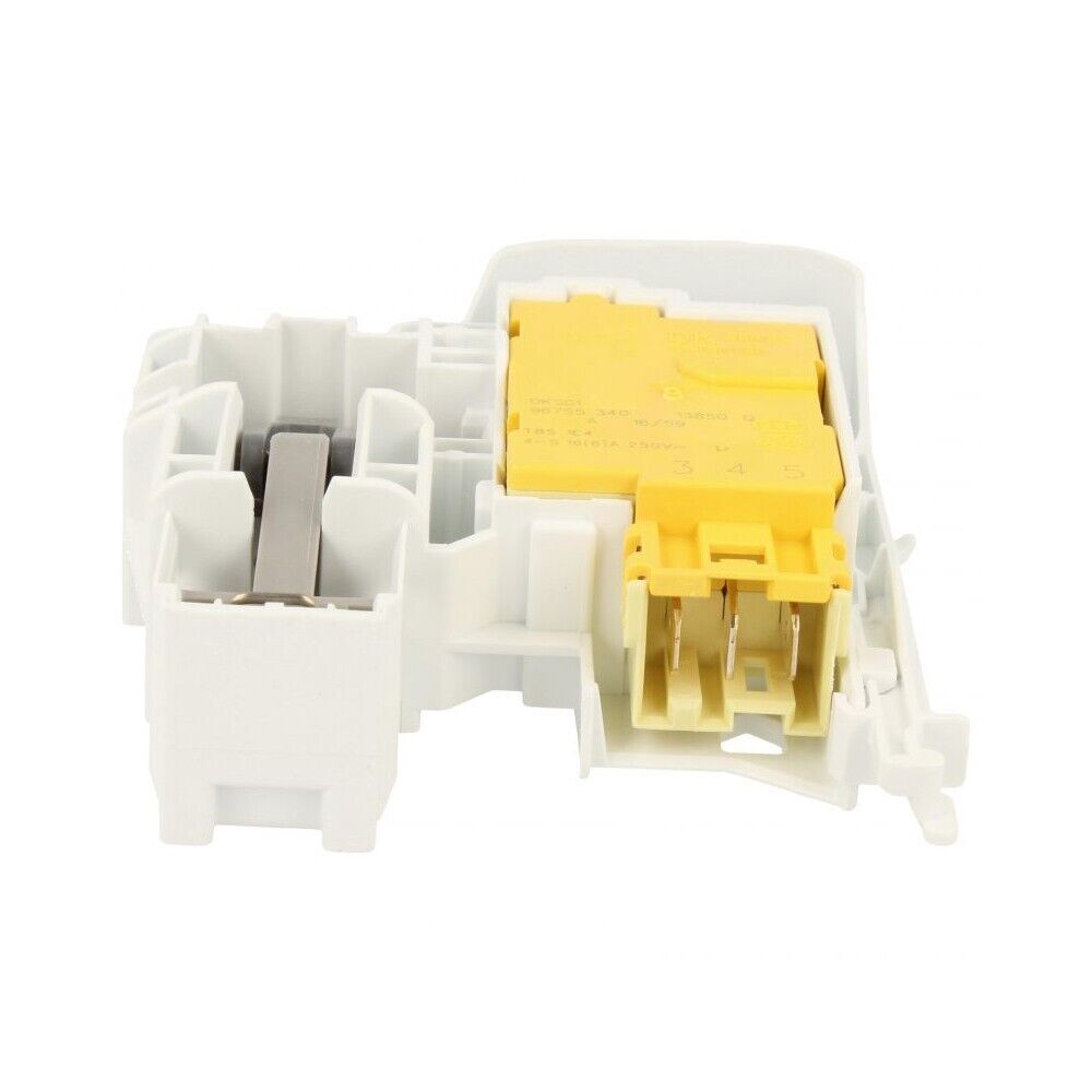ElettroSerratura Interruttore Blocca Porta 3 Contatti compatibile Whirlpool Ind