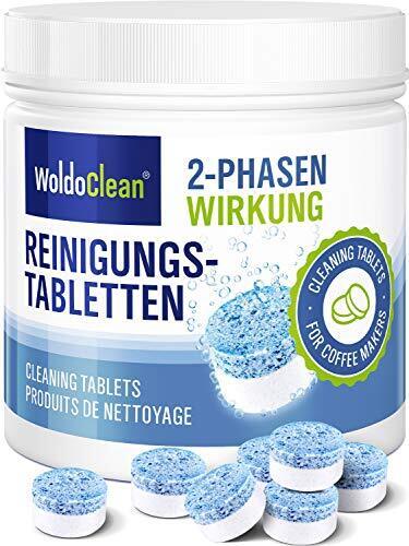 2-Phases Pastilles de Nettoyage pour Machine à Café Automatique - 25x (h5W)