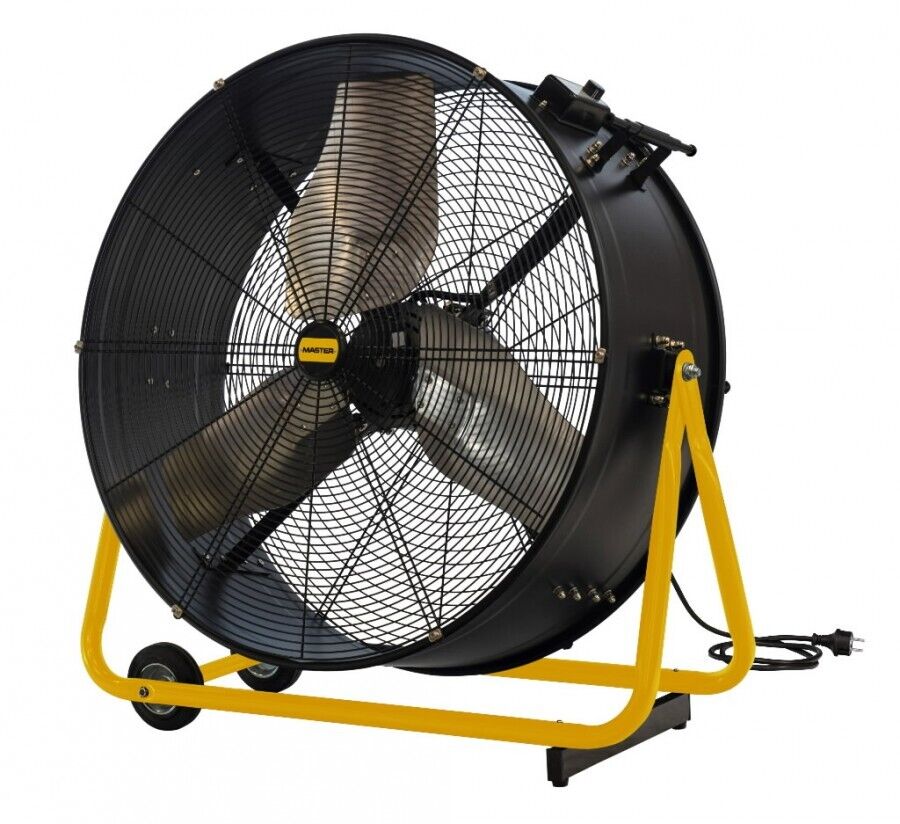 Ventilatore Industriale Alta Portata Portatile MASTER Orientabile Acciaio DF 36P