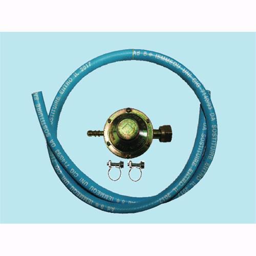 Regolatori gas in kit per stufe con tubo 50cm e fascette
