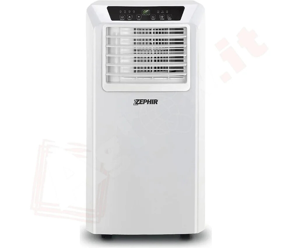 Zephir Climatizzatore 9000 BTU ZPC9000, Condizionatore Portatile 9000 Btu/h solo