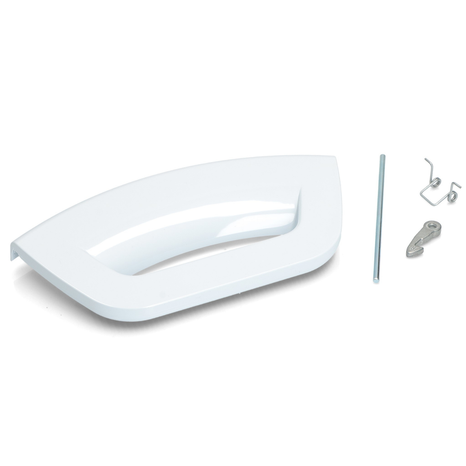 MANIGLIA OBLO LAVATRICE HOTPOINT ARISTON INDESIT POLAR WHITE FUTURA ORIGINALE
