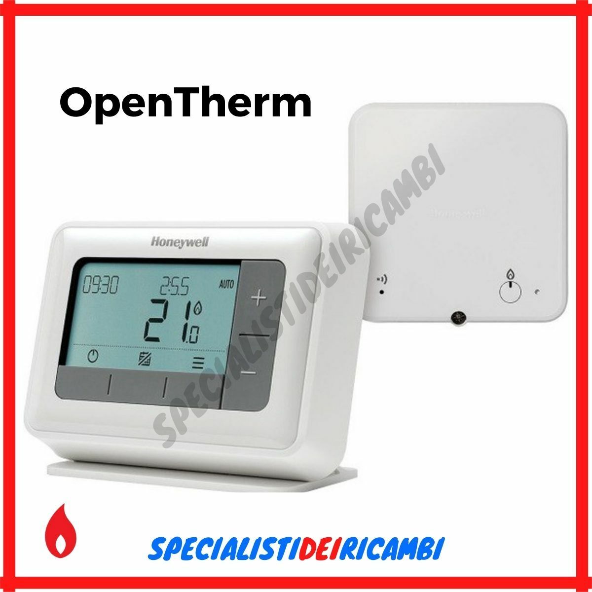 Cronotermostato OpenTherm wifi wireless T4R Settimanale HONEYWELL Y4H910RF4005