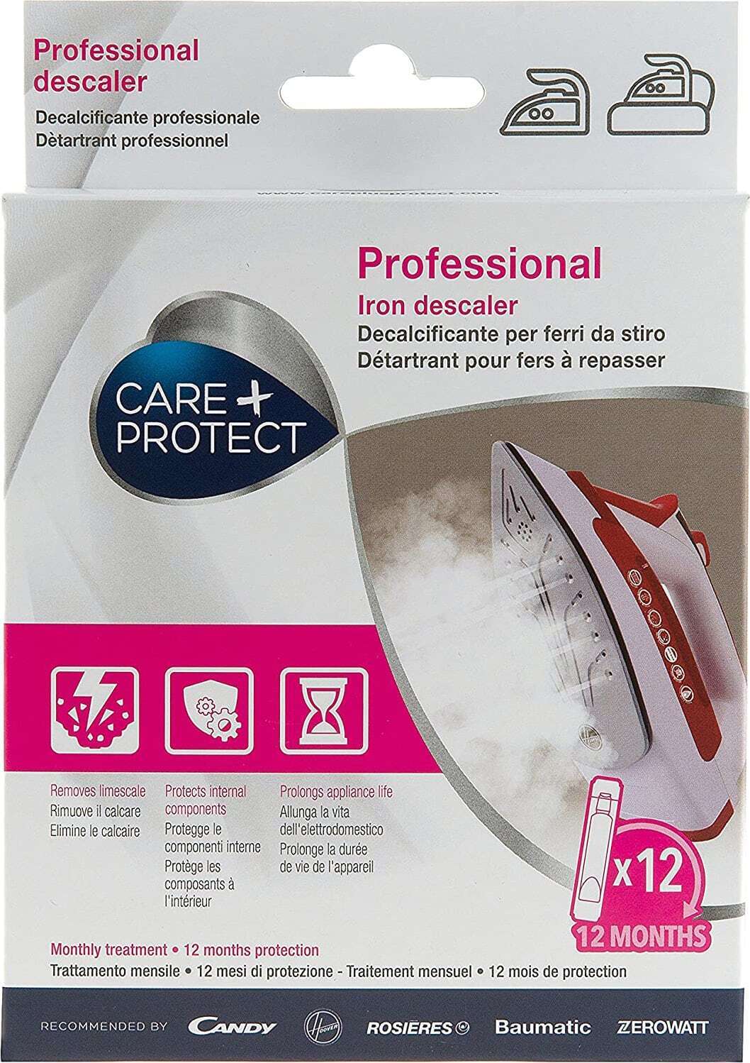Anticalcalcare per Ferri da Stiro - 35601777 CARE+PROTECT