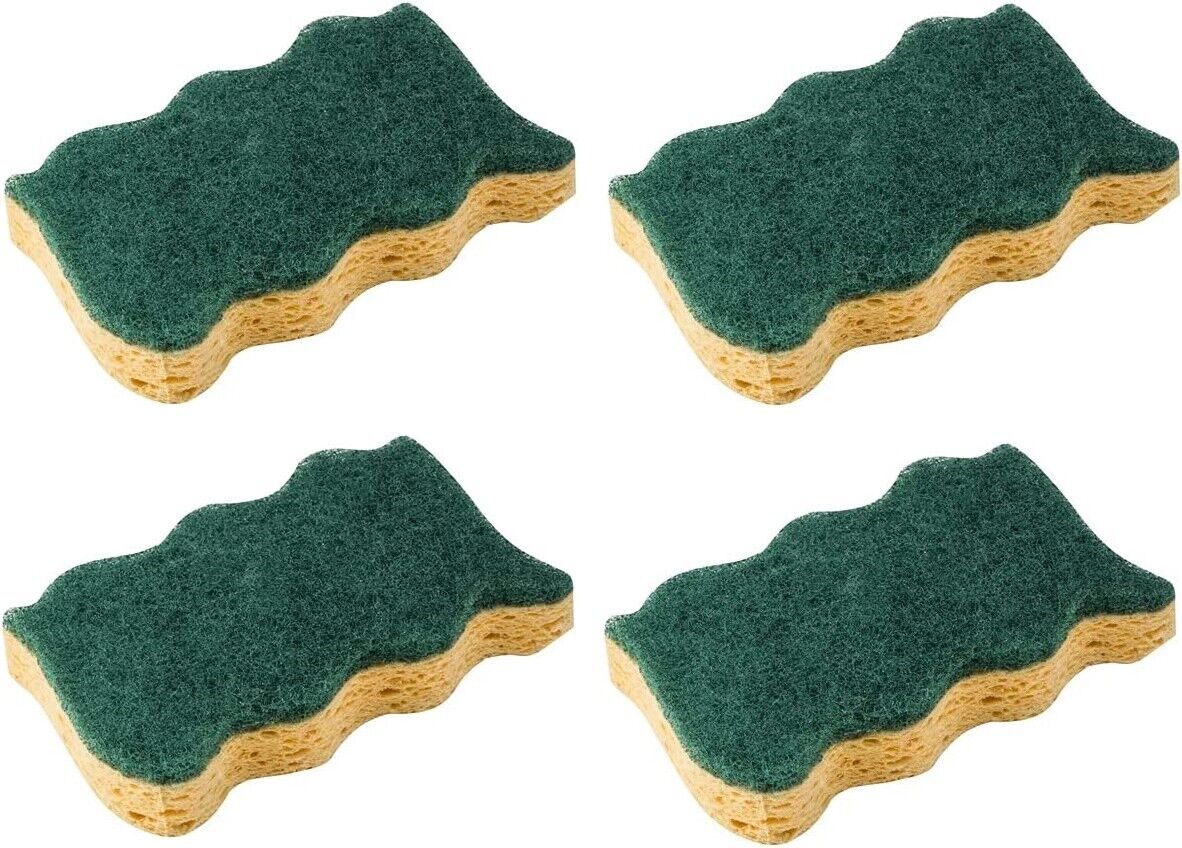 VILEDA SPUGNA DA CUCINA  AQUA CLASSIC  -- KIT  DA PZ 4