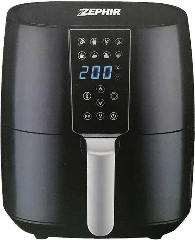Friggitrice ad Aria 3.8 Litri 1500 Watt con Timer - ZHC40N Zephir