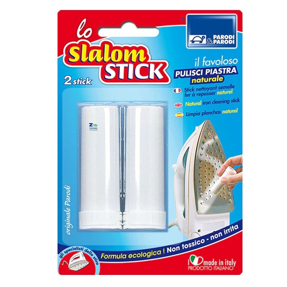 SET 2 PZ STICK PIìULISCI PIASTRA FERRO DA STIRO SLALOM