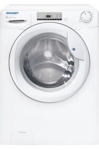Zerowatt Lavatrice 8 kg Classe D Profondità 53 cm Centrifuga 1200 giri Bianco OZ