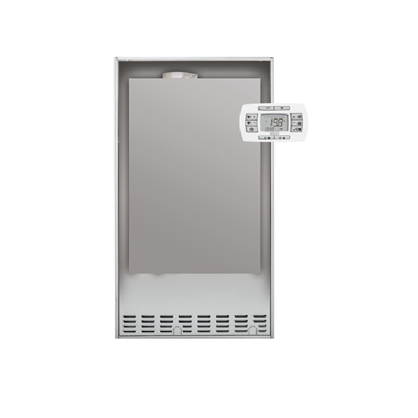 CALDAIA A CONDENSAZIONE DA INCASSO BAXI LUNA AIR 28 KW + KIT FUMI GAS MET-GPL