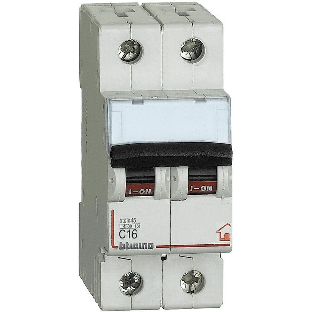 Bticino FC820C16 Interruttore magnetotermico modulare BTDIN-RS 2P