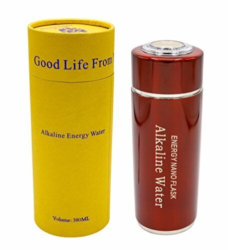 Bottiglia per acqua alcalina portatile, in Alkaline Water Flask Health (w3Y)