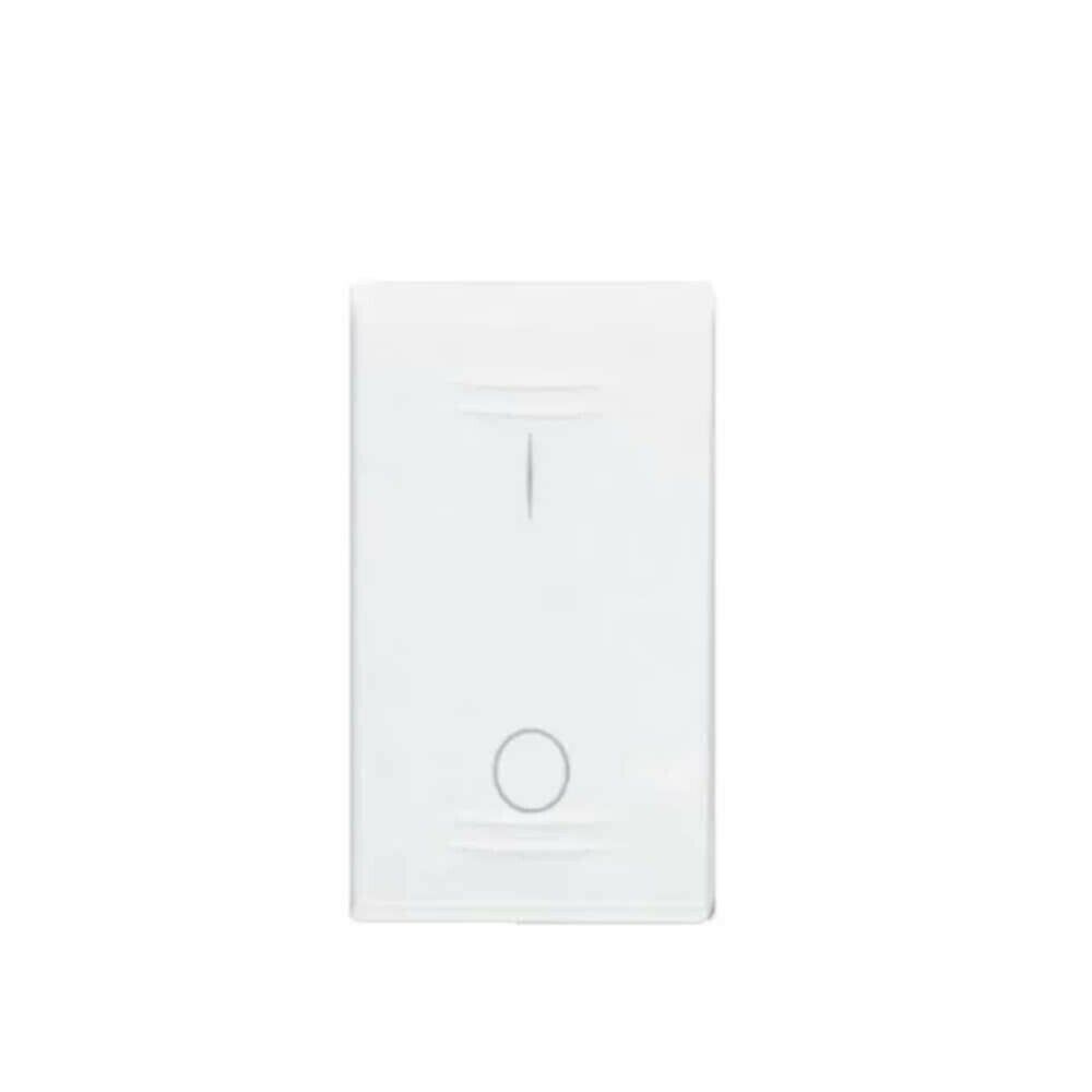 AVE 45B10 Banquise S45  Interruttore con gemma RAL 9016 2P 16AX illuminabile