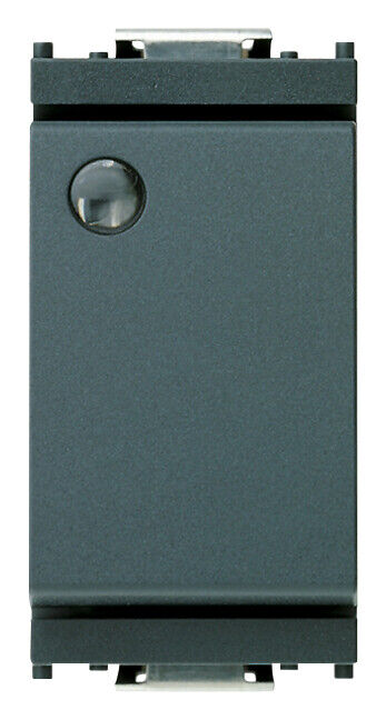 Vimar idea 16021 Interruttore 1P 16AX luminoso grigio