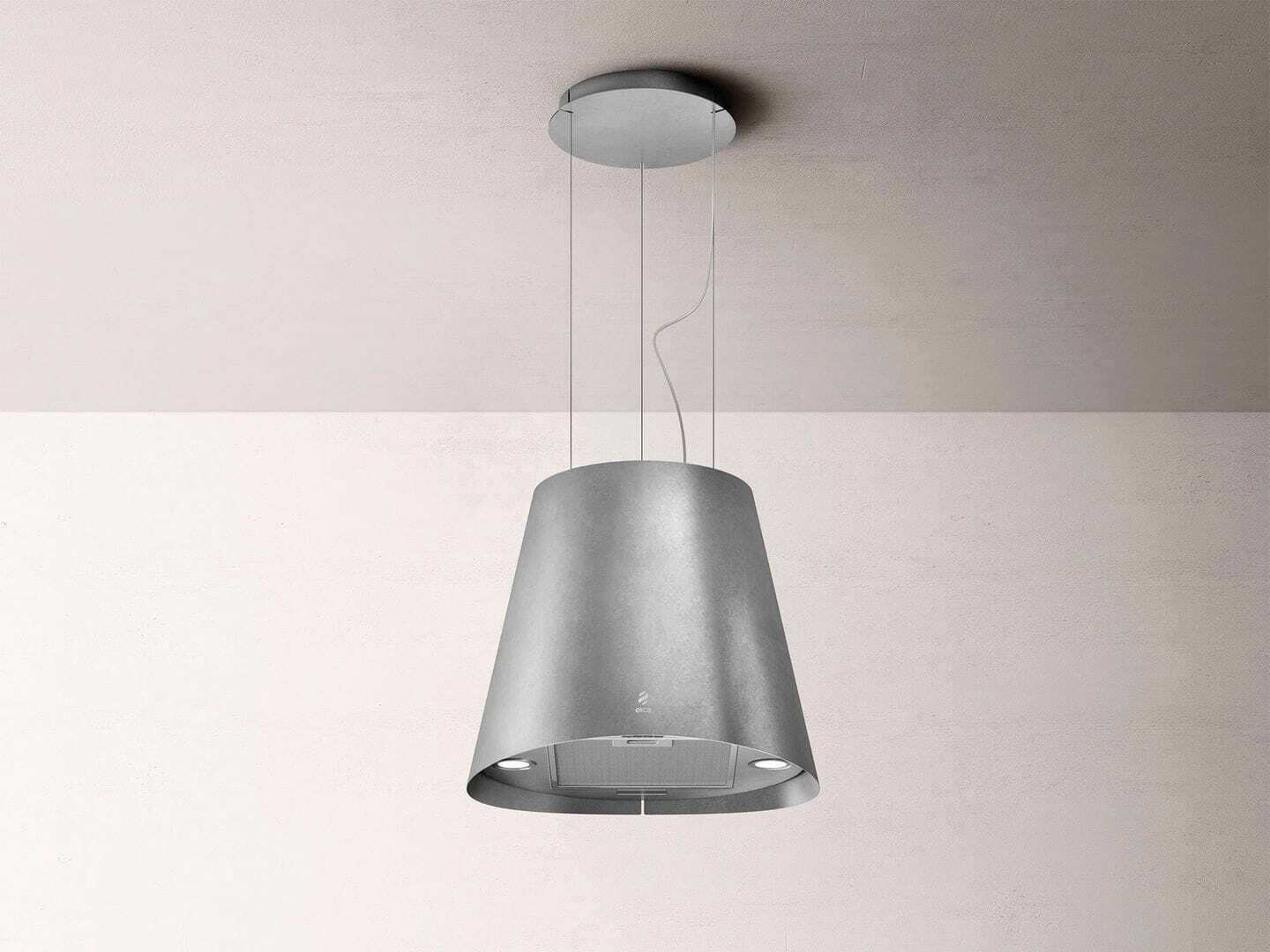 Elica Cappa Cucina Filtrante Isola 50 cm Zinco - PRF0147730 JUNO URBAN ZINC/F/50