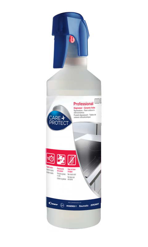 Detergente piani vetroceramica induzione uso quotidiano manutenzione Spray 500ml