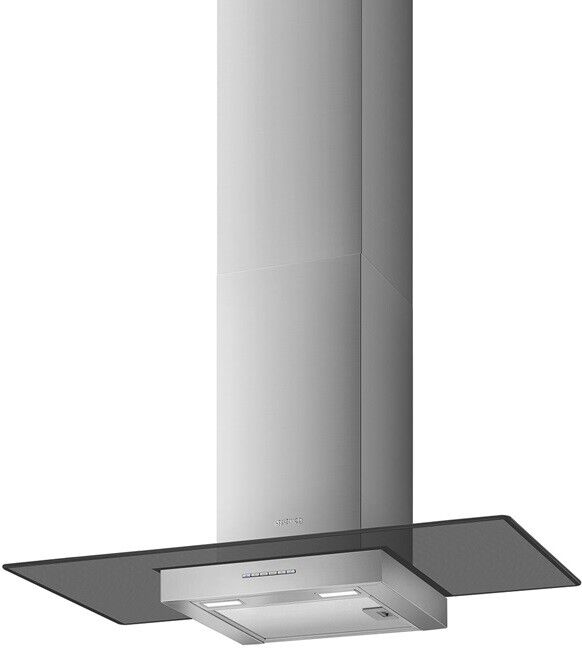 SMEG KBT900VE CAPPA PARETE 90CM 3 VELOCITA' ASPIRANTE VETRO ACCIAIO INOX