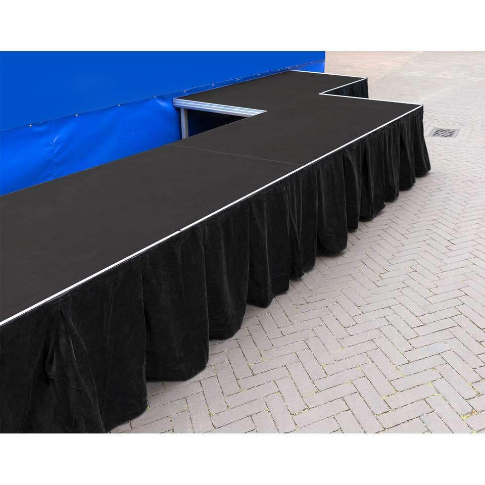 POWER DYNAMICS SKIRT-V40 SKIRTVELVET PLEAT.6MX40CM ACCESSORI PER AUDIO - LUCI